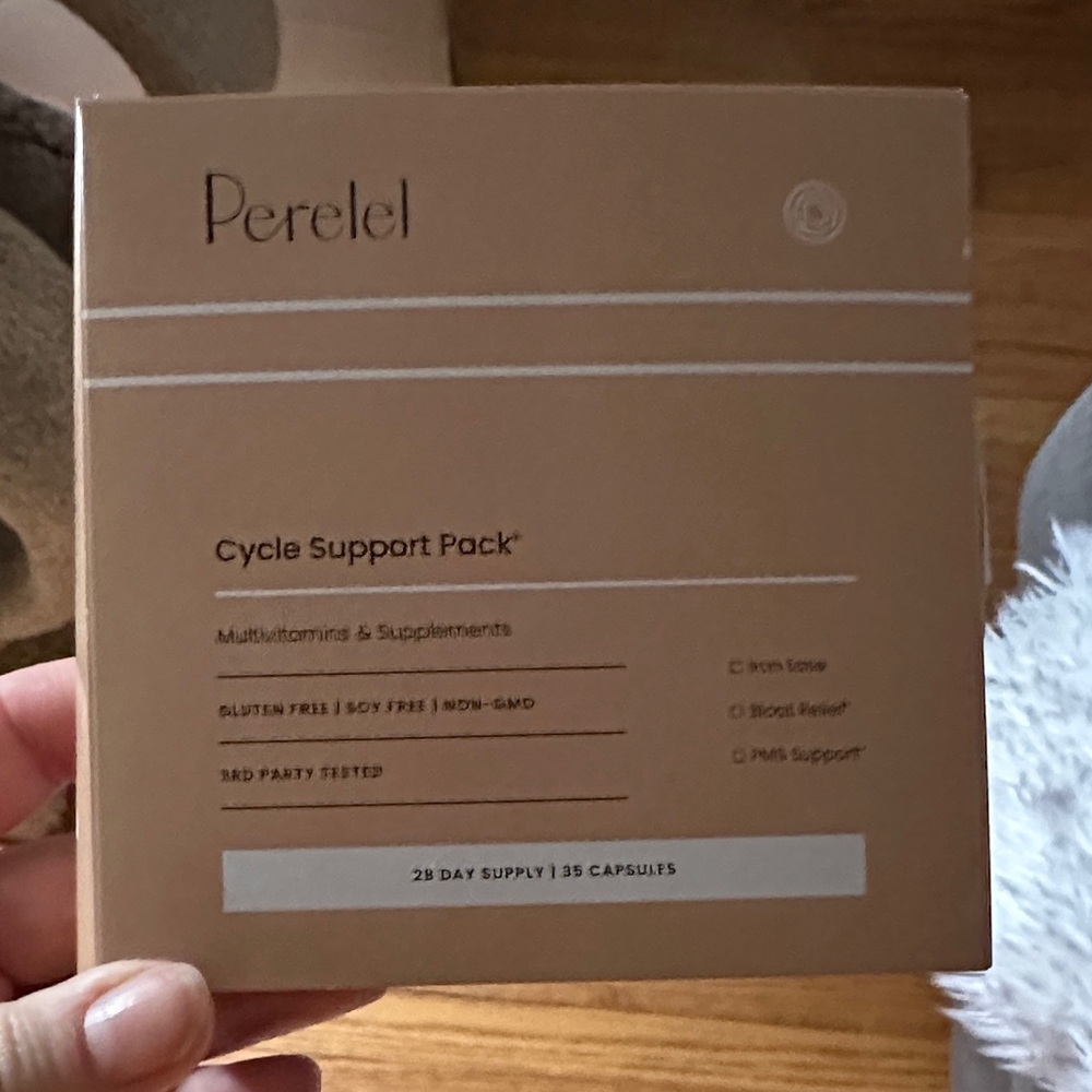 Perelel Cycle Support Pack - 3 month supply
